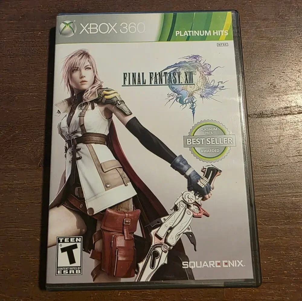 Final Fantasy XIII Platinum Hits (Xbox 360) Complete 3-Disc Set